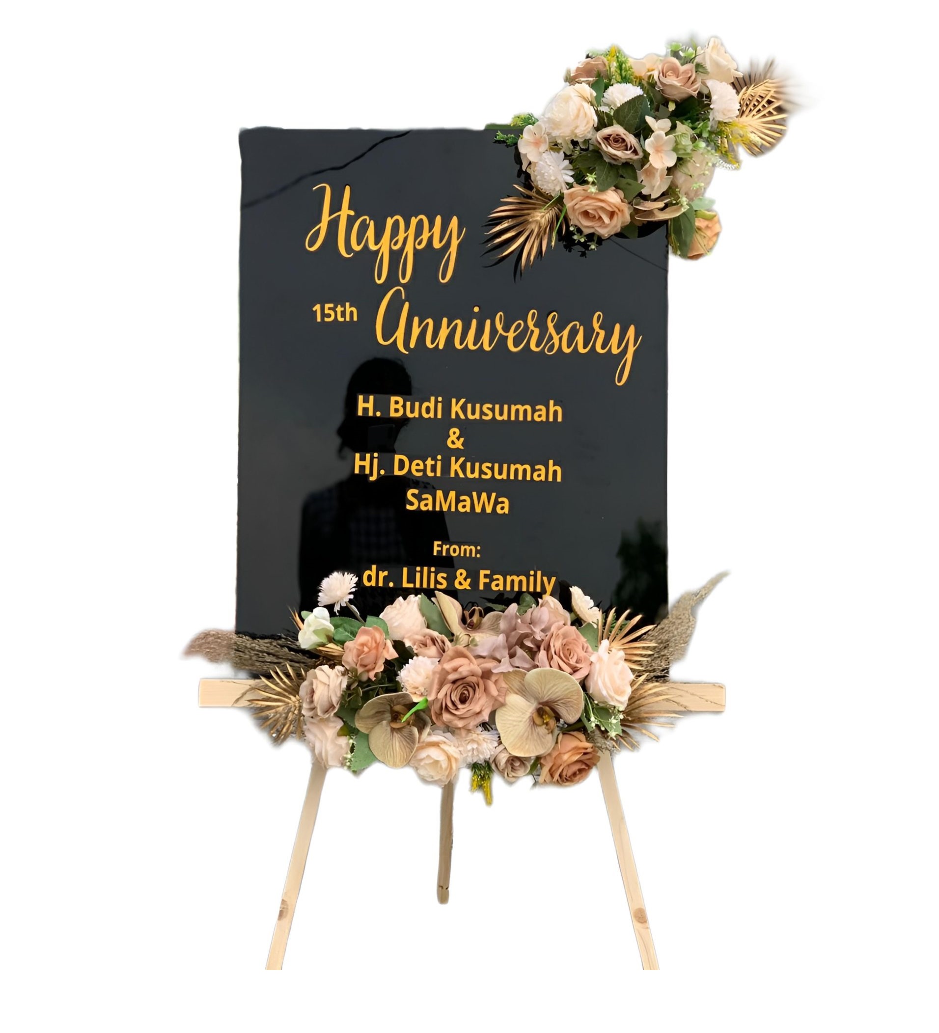 Papan Bunga Akrilik Serang